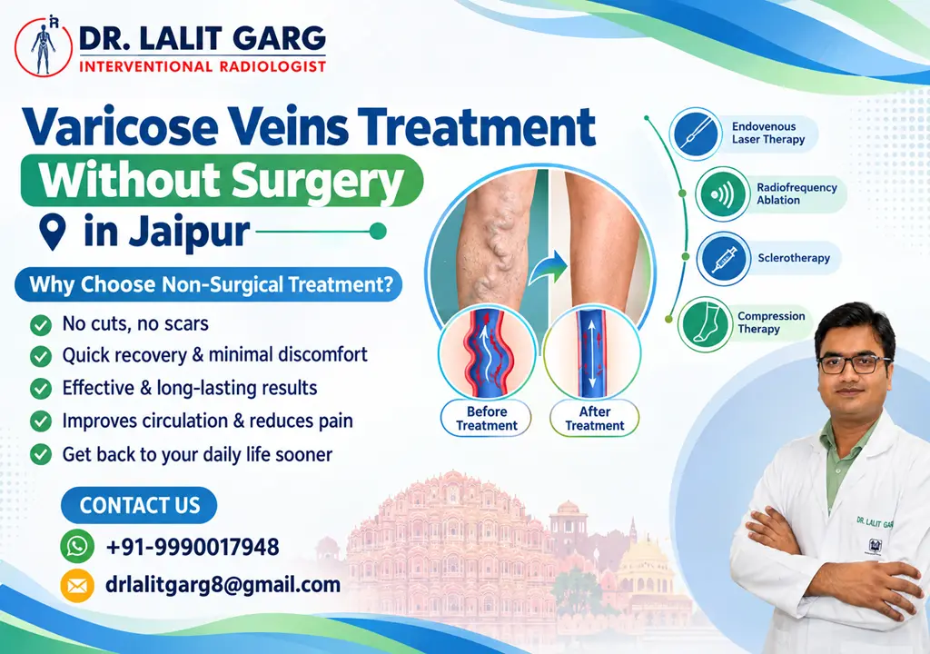 Varicose Veins Treatment Without Surgery in Jaipur